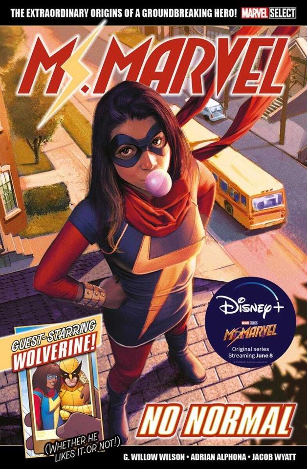Marvel Select: Ms. Marvel - No Normal cover — © Marvel UK/Panini UK