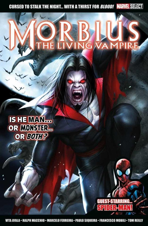 Marvel Select - Morbius The Living Vampire cover — © Marvel UK/Panini UK