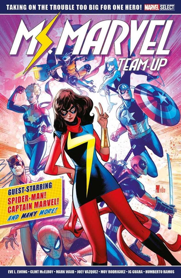 Marvel Select - Ms. Marvel Team-Up cover — © Marvel UK/Panini UK