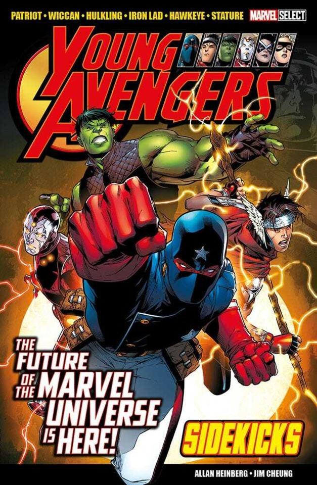Marvel Select - Young Avengers: Sidekicks cover — © Marvel UK/Panini UK