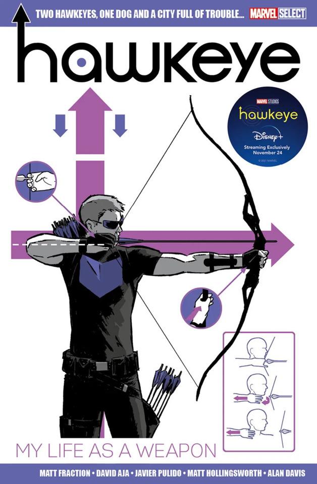 Marvel Select: Hawkeye - My Life As a Weapon  cover — © Marvel UK/Panini UK