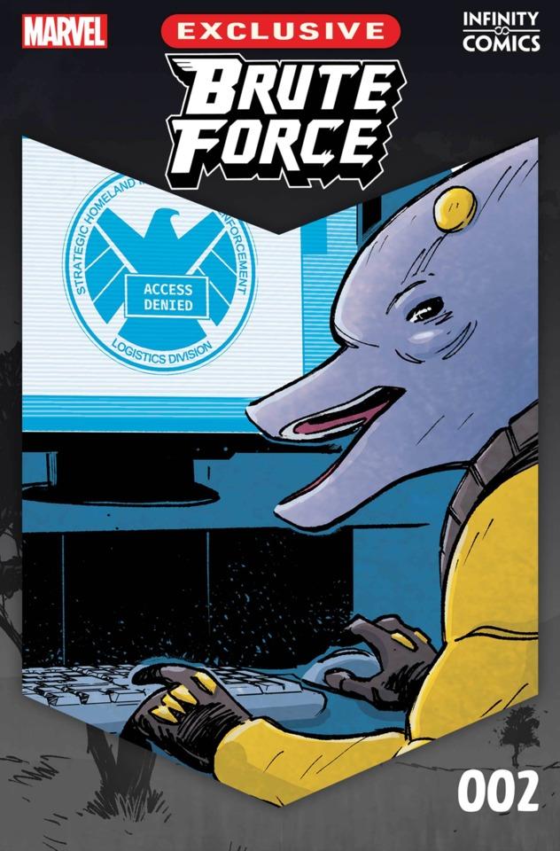 Brute Force Infinity Comic  #2 cover