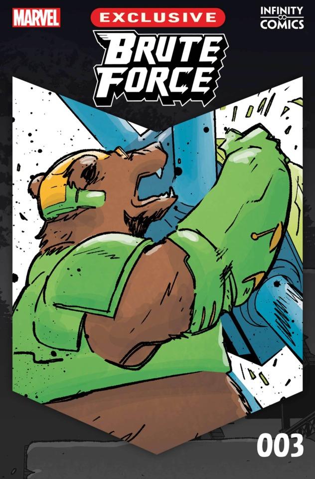 Brute Force Infinity Comic  #3 cover
