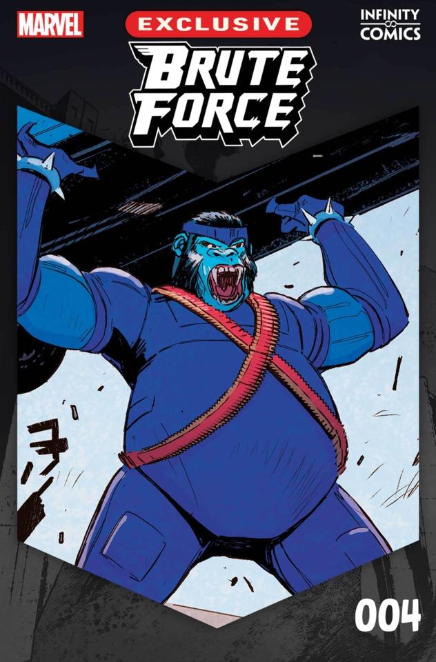 Brute Force Infinity Comic  #4 cover