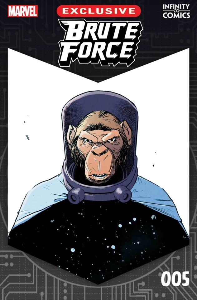 Brute Force Infinity Comic  #5 cover