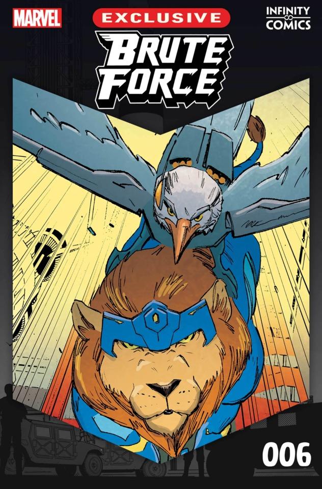 Brute Force Infinity Comic  #6 cover