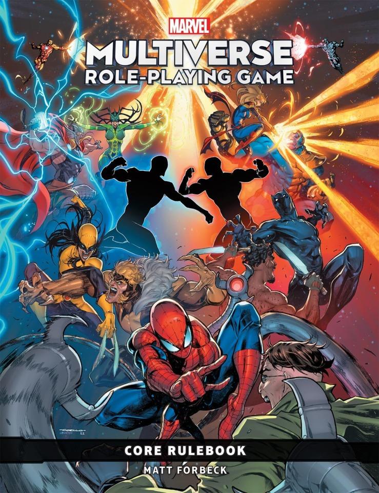 Marvel Multiverse Role-Playing Game: Core Rulebook cover — © Marvel