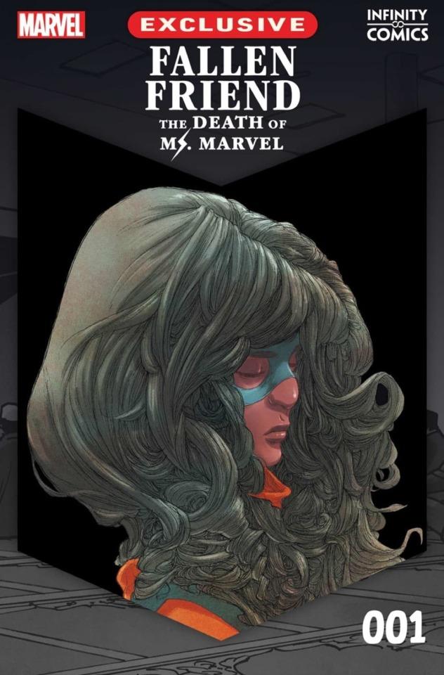 Fallen Friend: The Death of Ms. Marvel Infinity Comic  cover — © Marvel