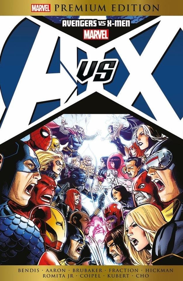 Marvel Premium Edition: Avengers vs. X-Men cover — © Marvel UK/Panini UK