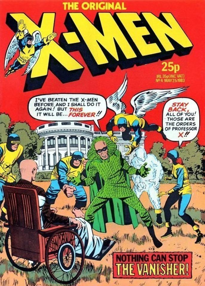 The Original X-Men #4 cover