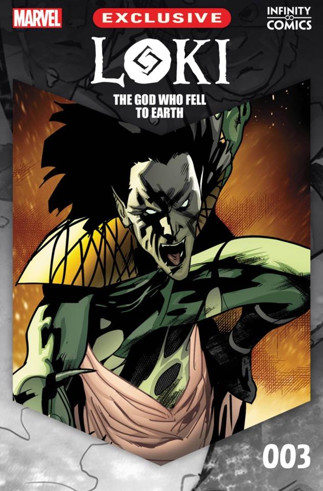 Loki: The God Who Fell to Earth Infinity Comic #3