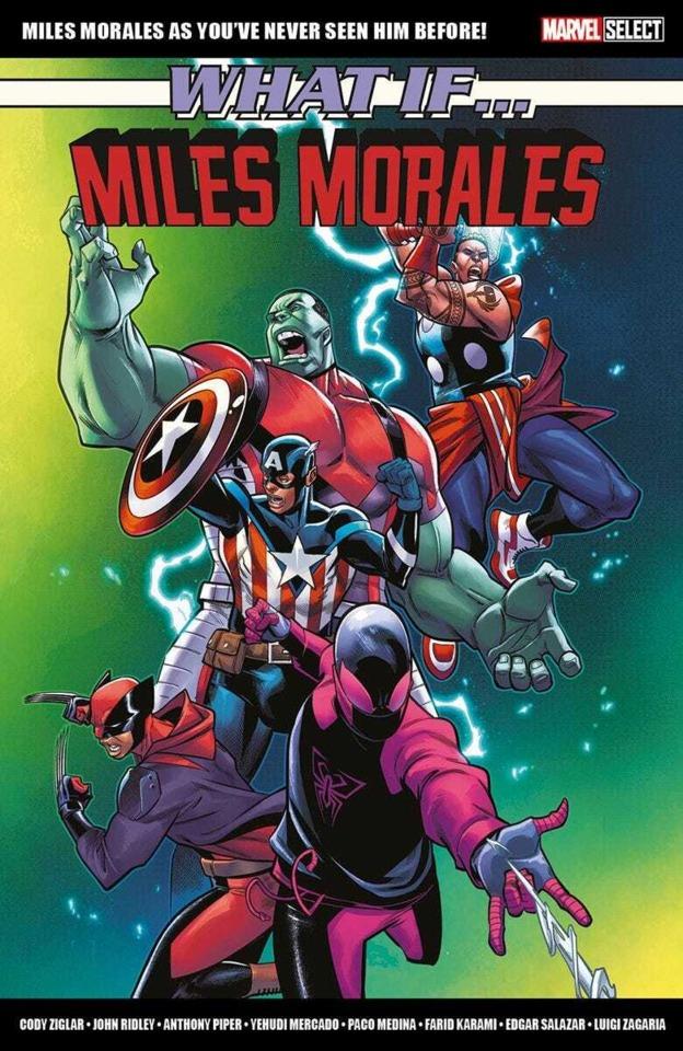 Marvel Select: What If… Miles Morales cover — © Marvel UK/Panini UK