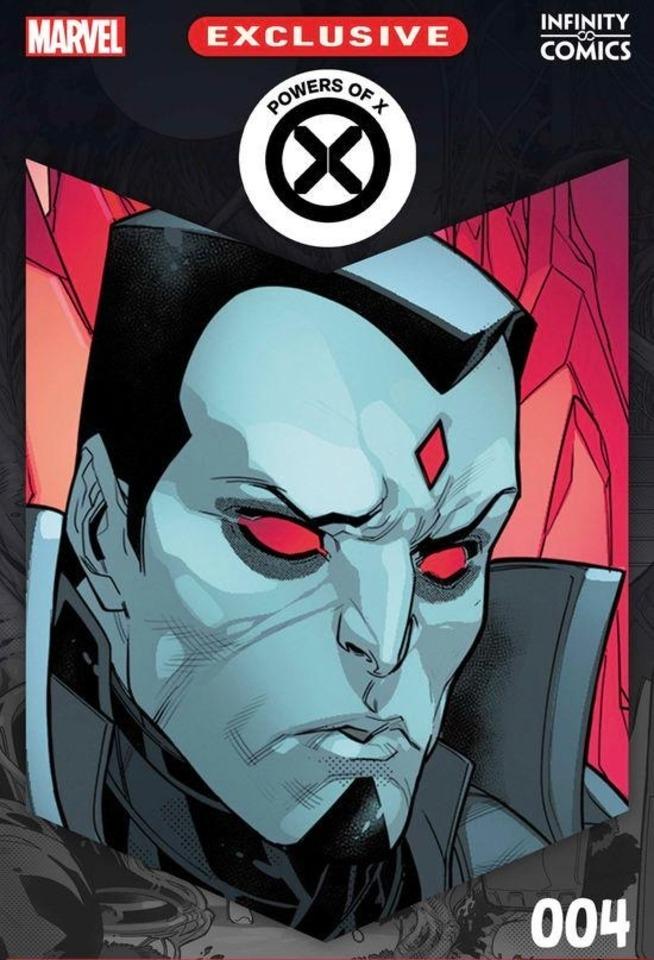 Powers of X Infinity Comic  #4 cover