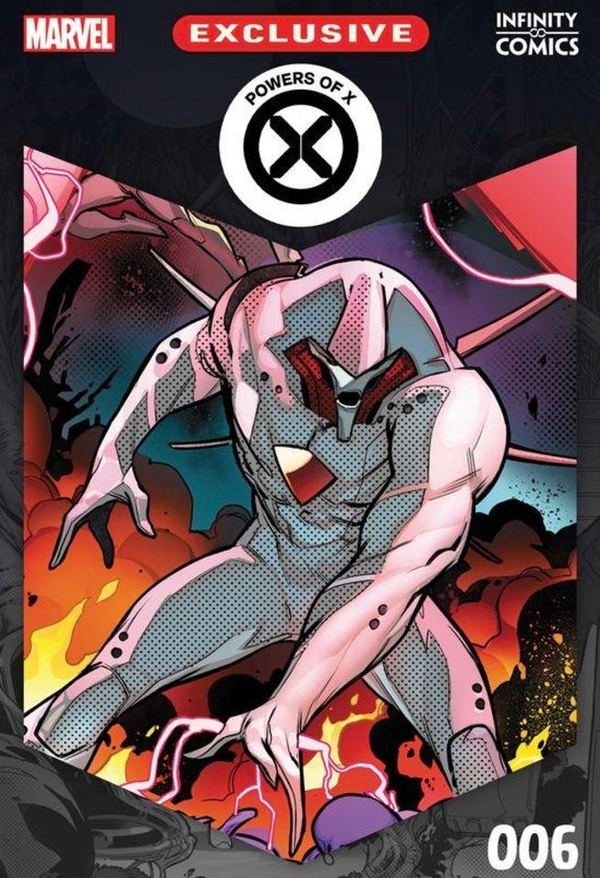 Powers of X Infinity Comic  #6 cover