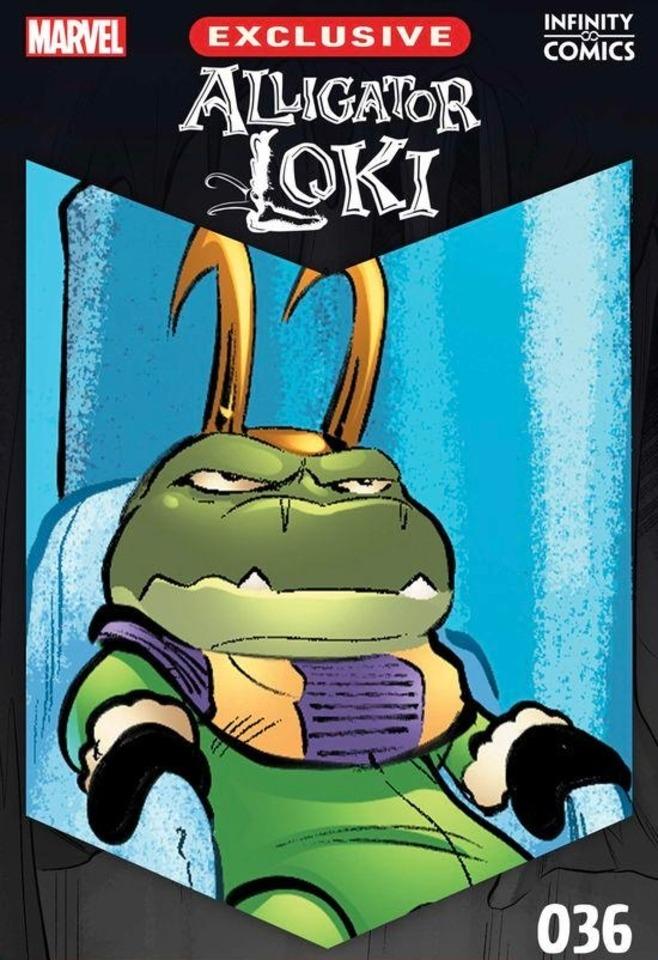 Alligator Loki Infinity Comic #36