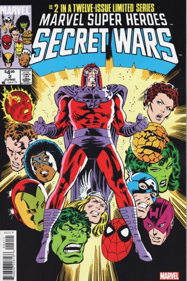 Marvel Super Heroes Secret Wars Facsimile Edition #2