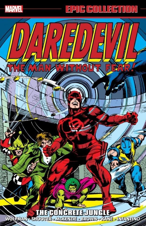 Daredevil Epic Collection: The Concrete Jungle cover — © Marvel