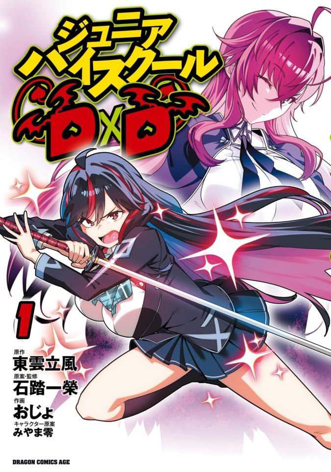 Junior High-School D×D cover — © Fujimi Shobo