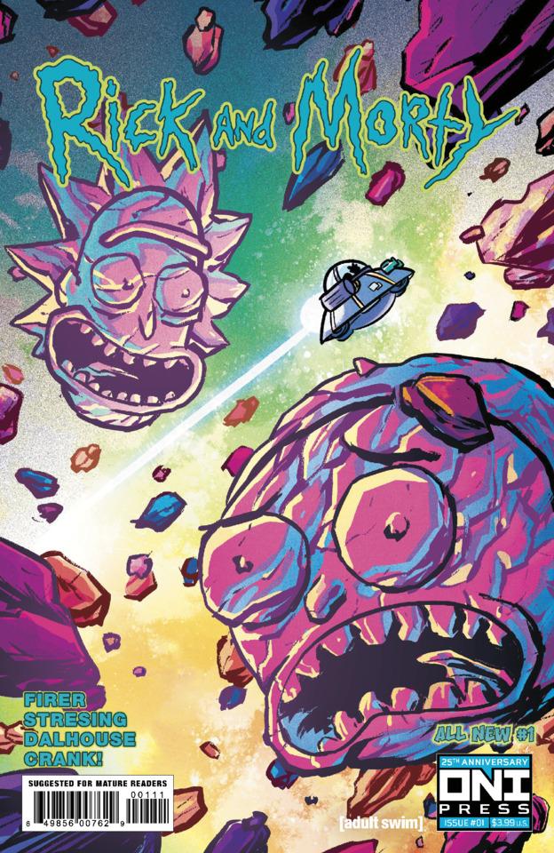 Rick and Morty cover — © Oni Press