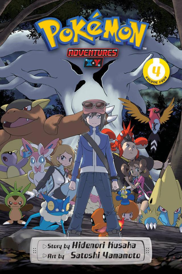Pokémon Adventures: X•Y #4 cover