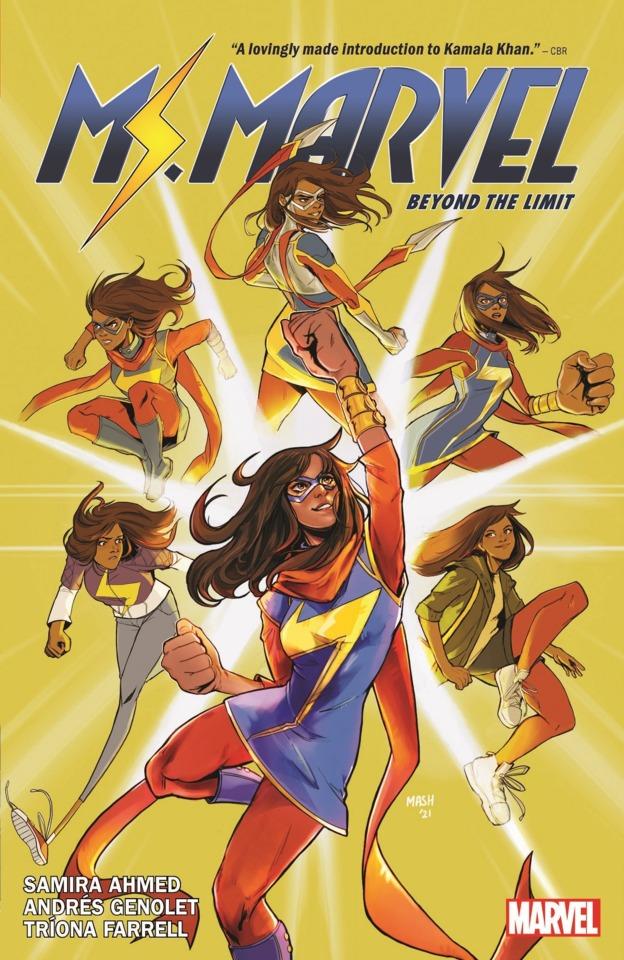 Ms. Marvel: Beyond The Limit cover — © Marvel