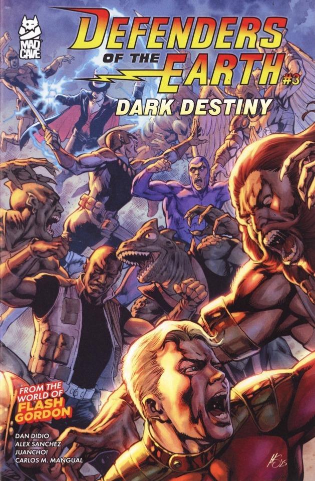 Defenders of the Earth: Dark Destiny #3 cover