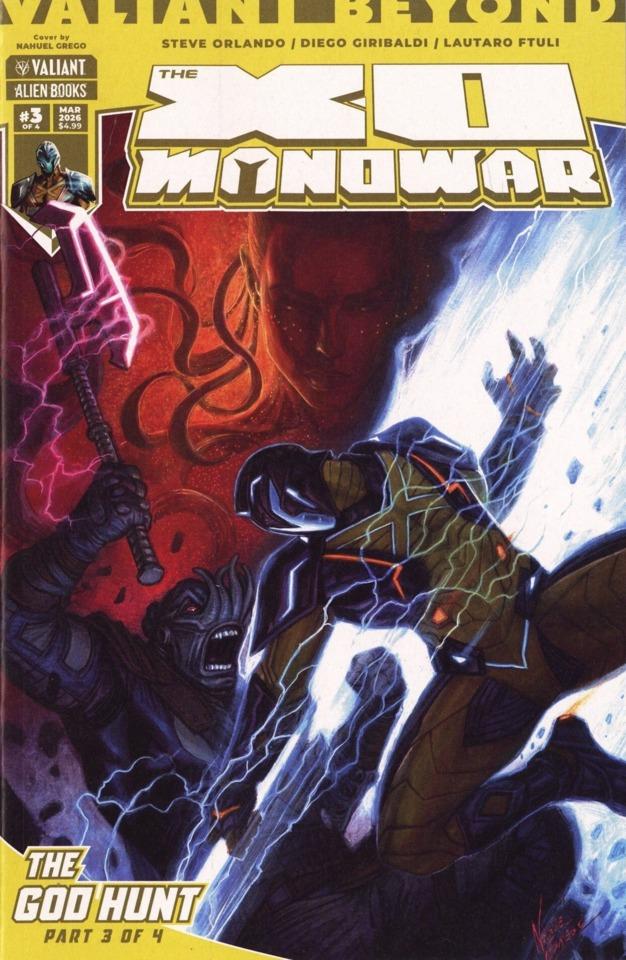 Valiant Beyond: X-O Manowar - The God Hunt #3