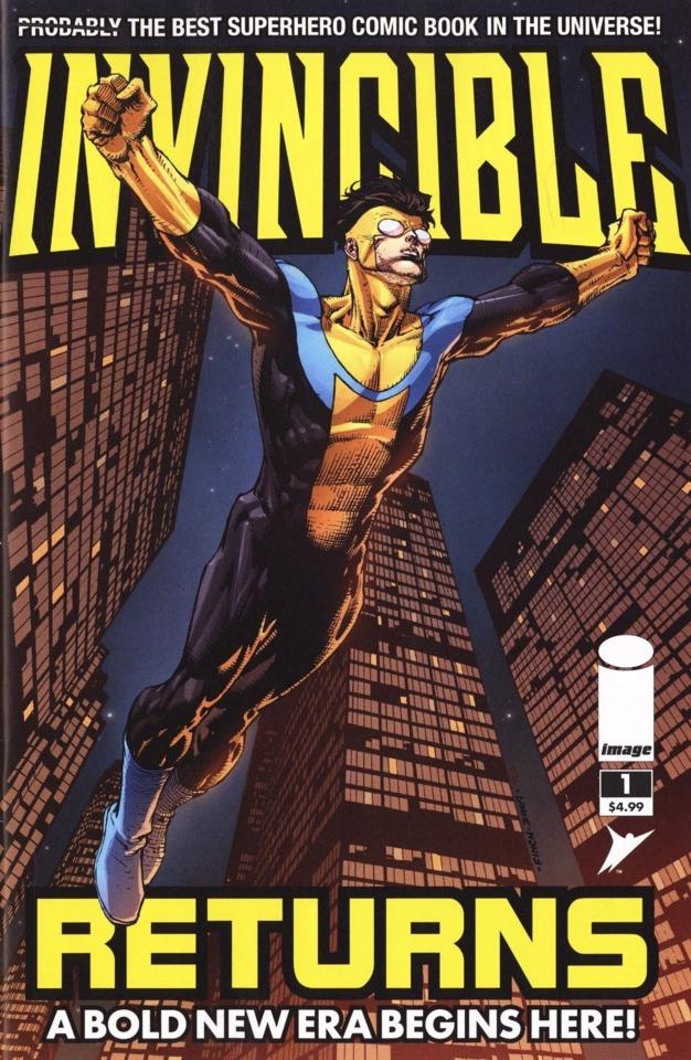 Invincible Returns Facsimile Edition #1 cover