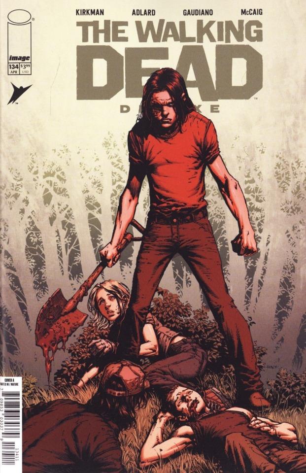 The Walking Dead Deluxe #134 cover