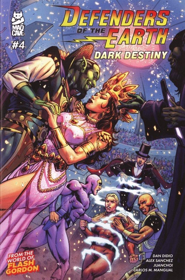 Defenders of the Earth: Dark Destiny #4 cover