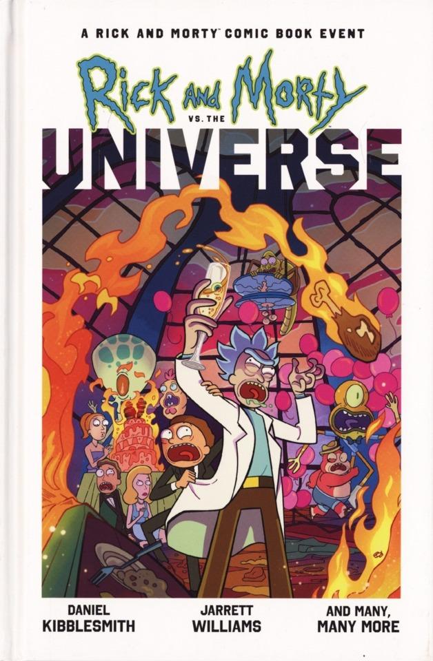 Rick and Morty vs. the Universe cover — © Oni Press