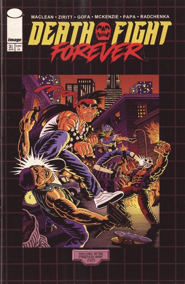 Death Fight Forever #3 cover