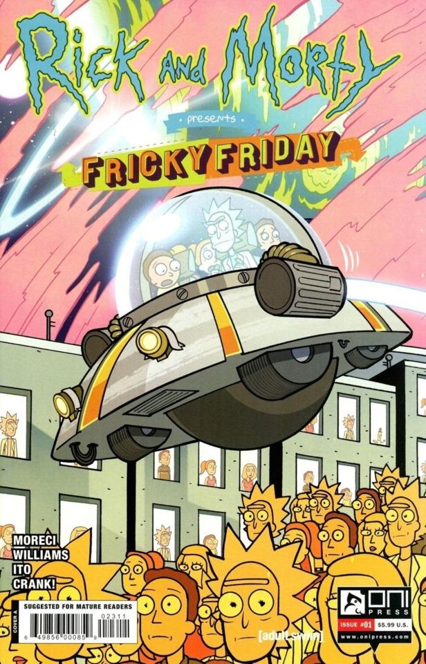 Rick and Morty Presents: Fricky Friday cover — © Oni Press