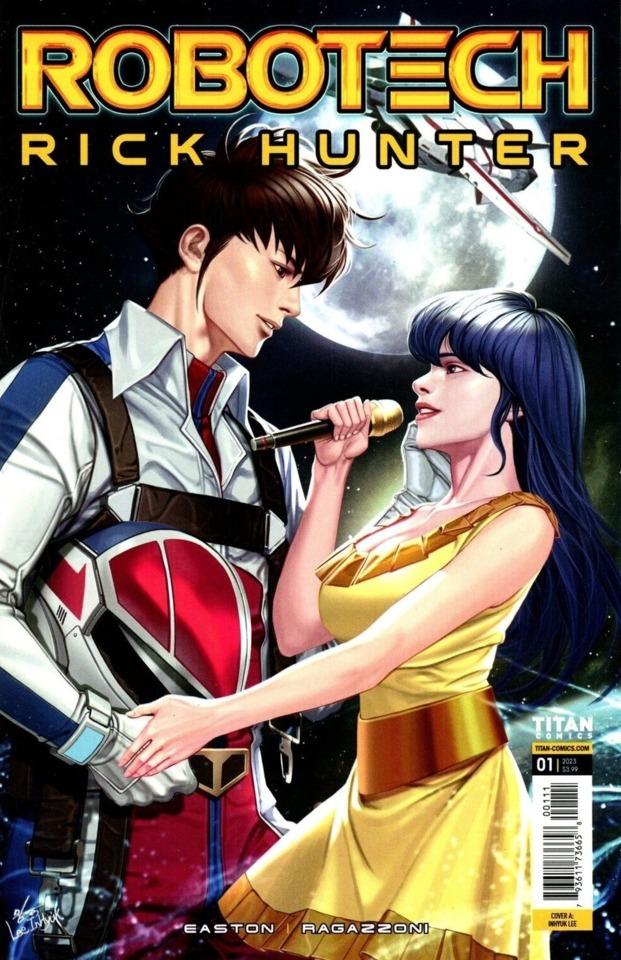 Robotech: Rick Hunter cover — © Titan Comics