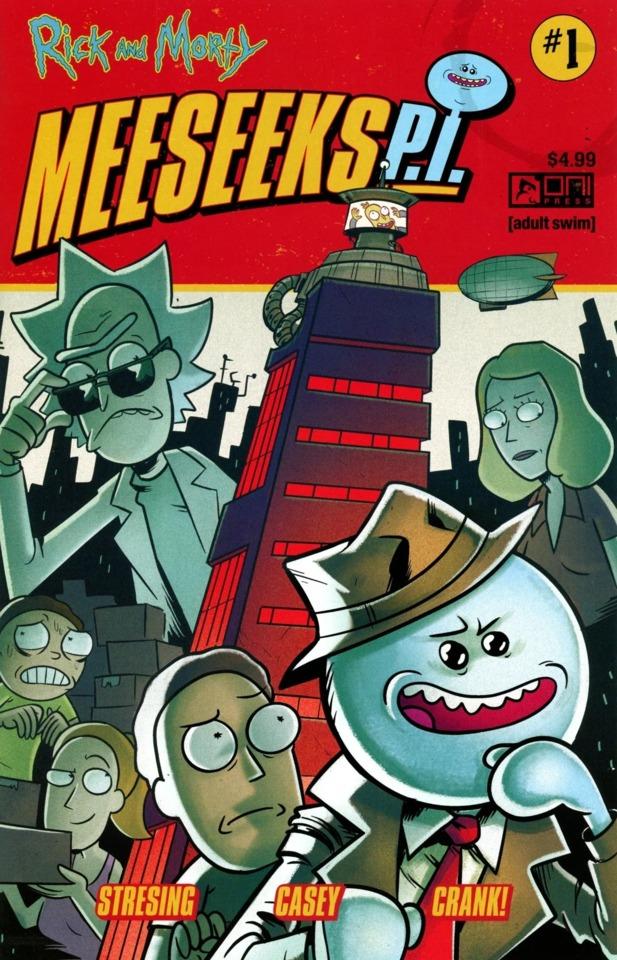 Rick and Morty: Meeseeks, P.I. #1 cover