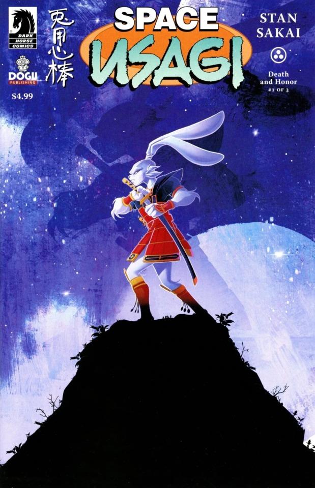 Space Usagi: Death and Honor #1 cover