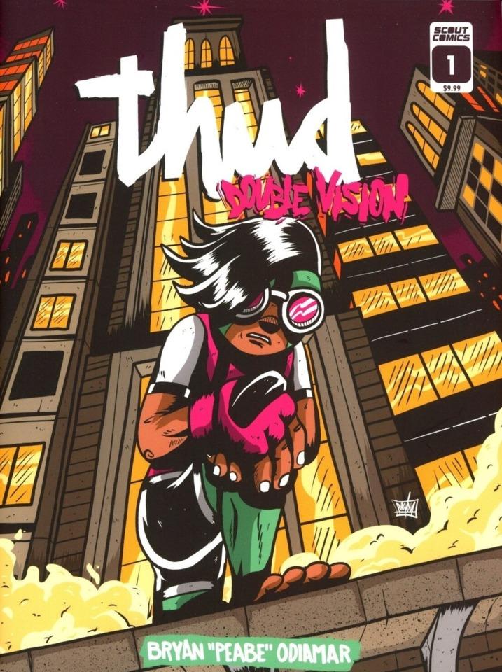 Thud: Double Vision cover — © Scout Comics