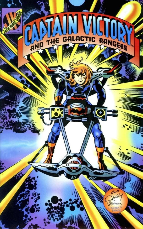 Captain Victory and the Galactic Rangers cover — © Jack Kirby Comics