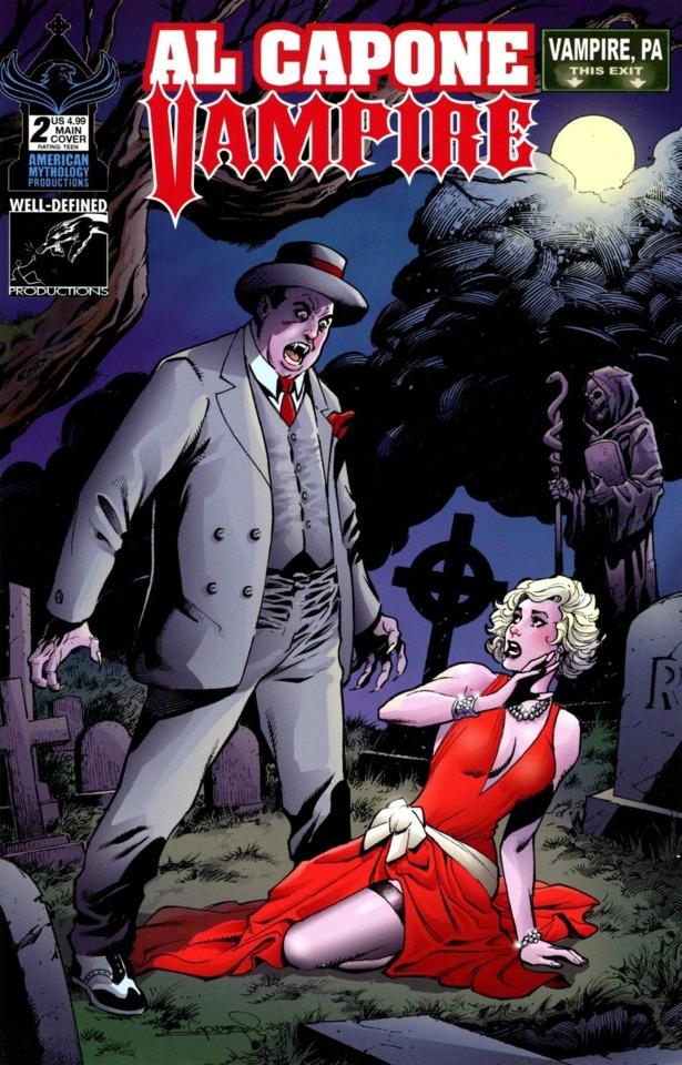 Al Capone, Vampire #2 cover