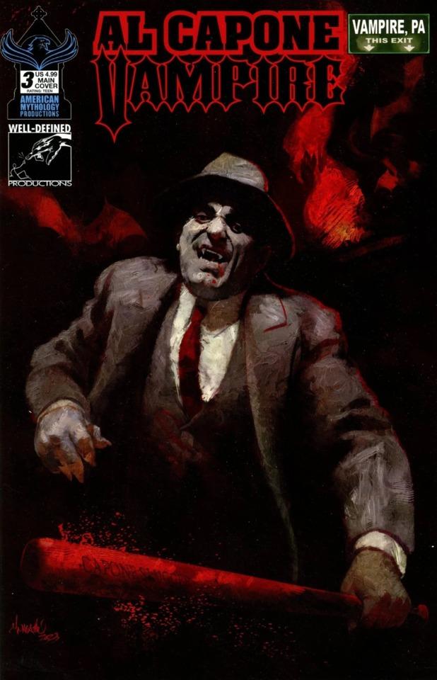 Al Capone, Vampire #3 cover