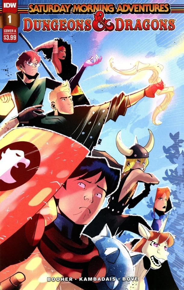 Dungeons & Dragons: Saturday Morning Adventures II cover — © IDW Publishing