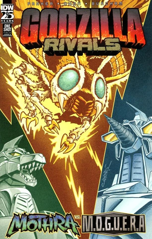 Godzilla Rivals: Mothra Vs. M.O.G.U.E.R.A. cover — © IDW Publishing