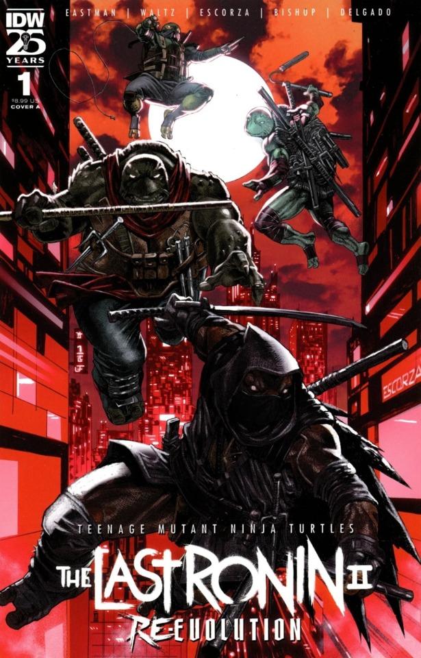 Teenage Mutant Ninja Turtles: The Last Ronin II - Re-Evolution cover — © IDW Publishing