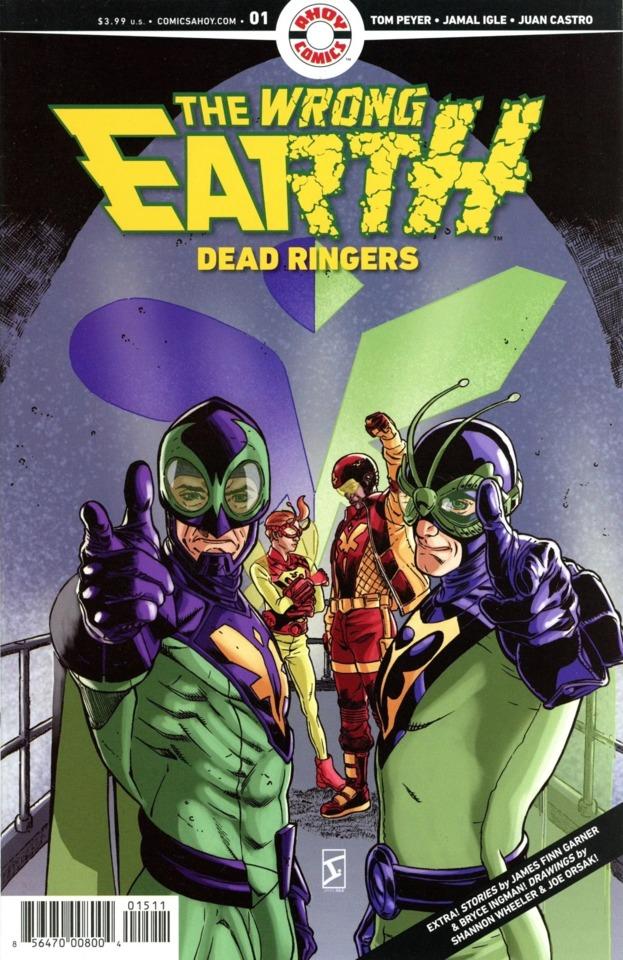 The Wrong Earth: Dead Ringers cover — © Ahoy Comics