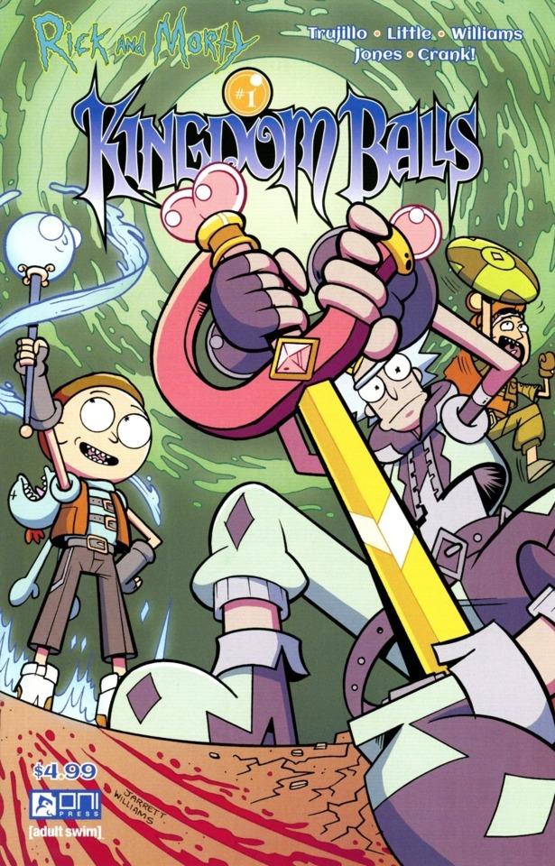Rick and Morty: Kingdom Balls cover — © Oni Press