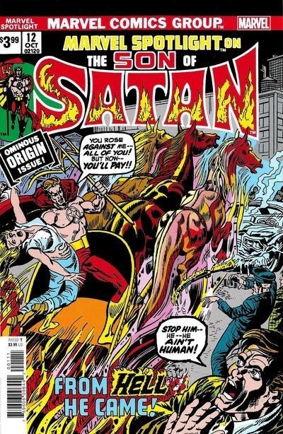 Son of Satan: Marvel Spotlight No. 12 Facsimile Edition cover — © Marvel