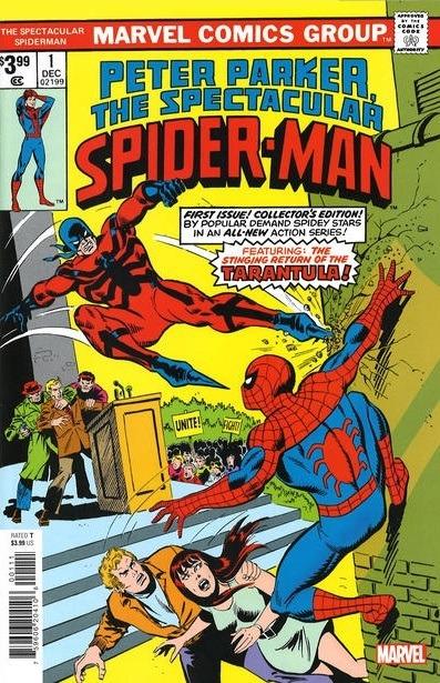 Spectacular Spider-Man No. 1 Facsimile Edition