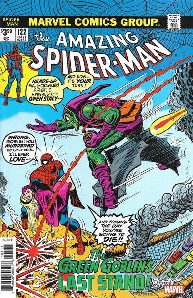 Amazing Spider-Man No. 122 Facsimile Edition