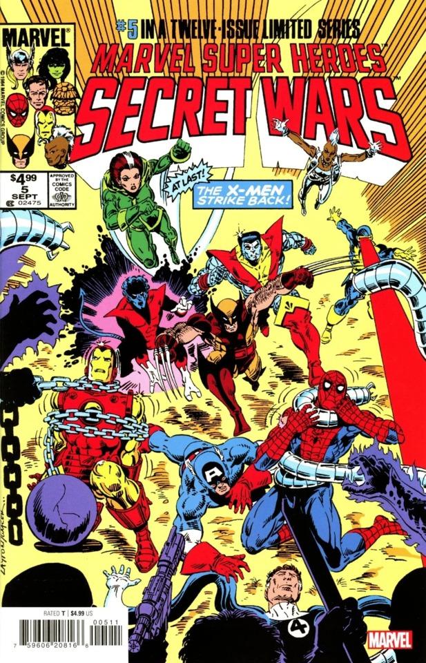 Marvel Super Heroes Secret Wars Facsimile Edition #5