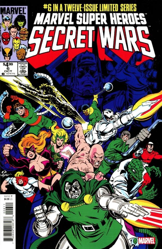 Marvel Super Heroes Secret Wars Facsimile Edition #6